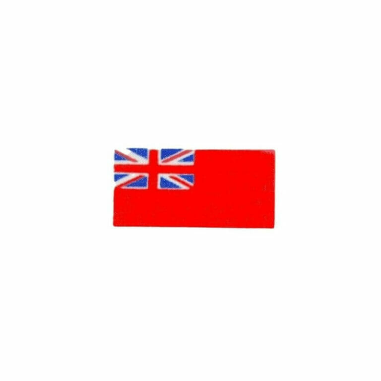 Flag - Red Ensign - Post 1801 - 20x40mm