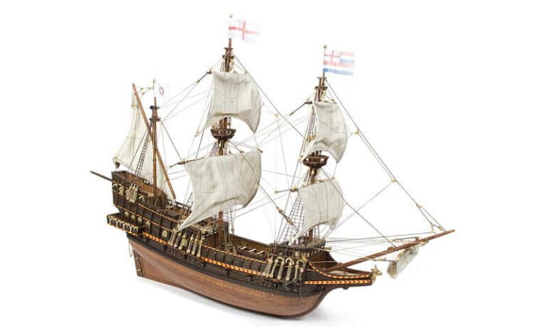 Golden Hind Model Ship Occre 3