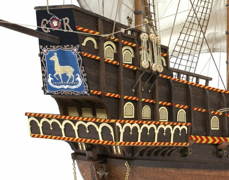 Golden Hind Model Ship Occre 5