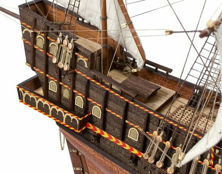 Golden Hind Model Ship Occre 7