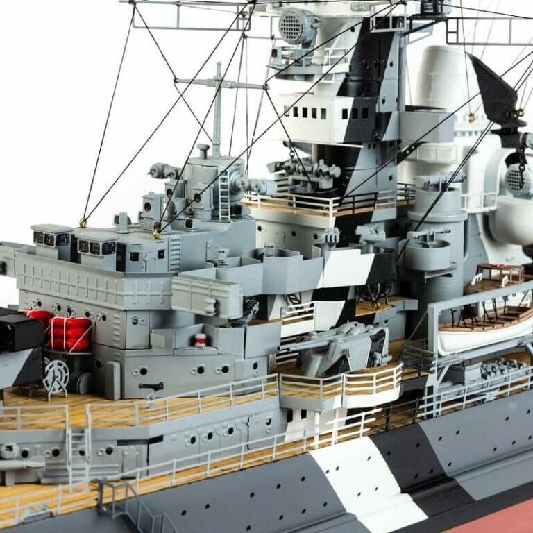 Prinz Eugen Occre Model Boat Kit Detail 4 (1)