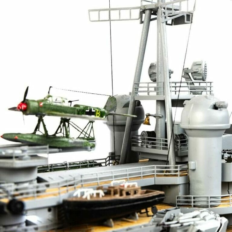 Prinz Eugen Occre Model Boat Kit Detail 5 (1)