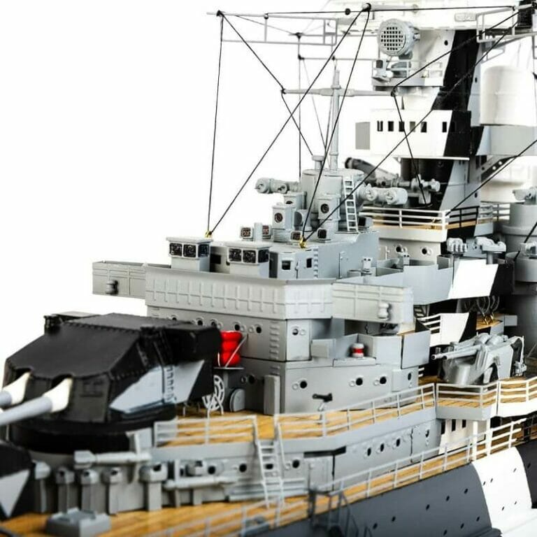 Prinz Eugen Occre Model Boat Kit Detail 7 (1)