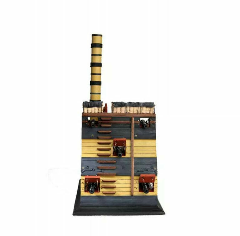 Rayo Combat Station Wooden Model Ship Kit Detail 1