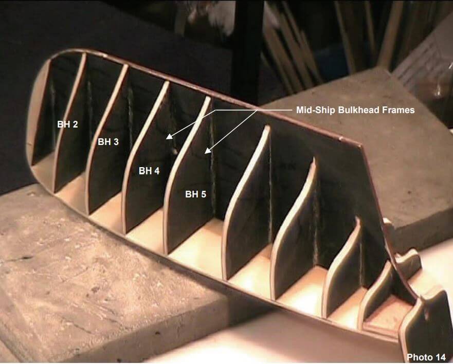 How To Plank The Hull of a Sharp Bow Model Ship 10