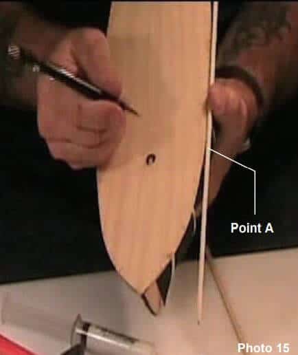 How To Plank The Hull of a Sharp Bow Model Ship 12