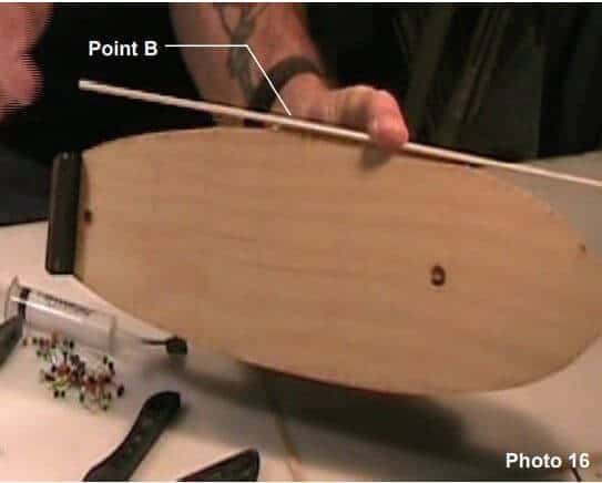 How To Plank The Hull of a Sharp Bow Model Ship 13