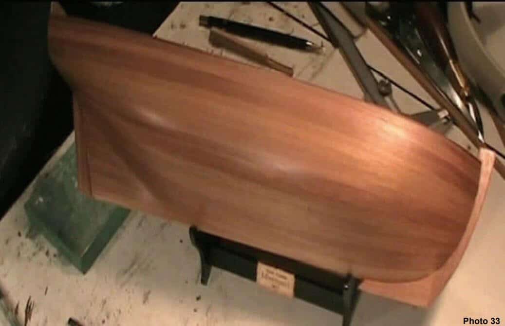 How To Plank The Hull of a Sharp Bow Model Ship 9