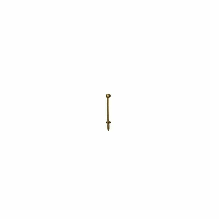 Stanchion - Brass - Straight 1 hole