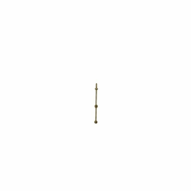 Stanchion - Brass - Straight - 2 hole