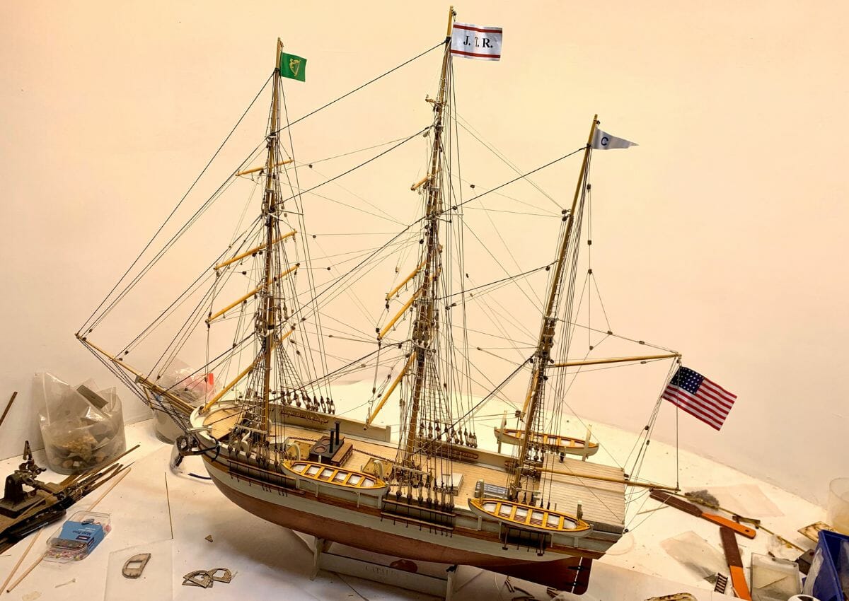 Catalpa Wooden Model Ship Kit