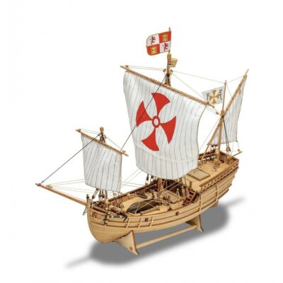 vintage wooden sailboat model